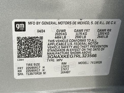 Certified 2024 Chevrolet Equinox LT image 40