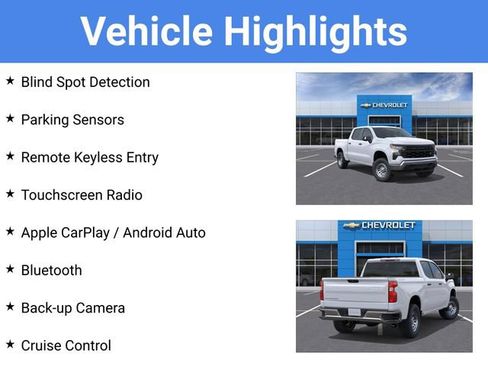 New 2026 Chevrolet Silverado 1500 W/T AWD/4WD image 4