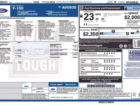Used 2024 Ford F150 Lariat AWD/4WD image 19