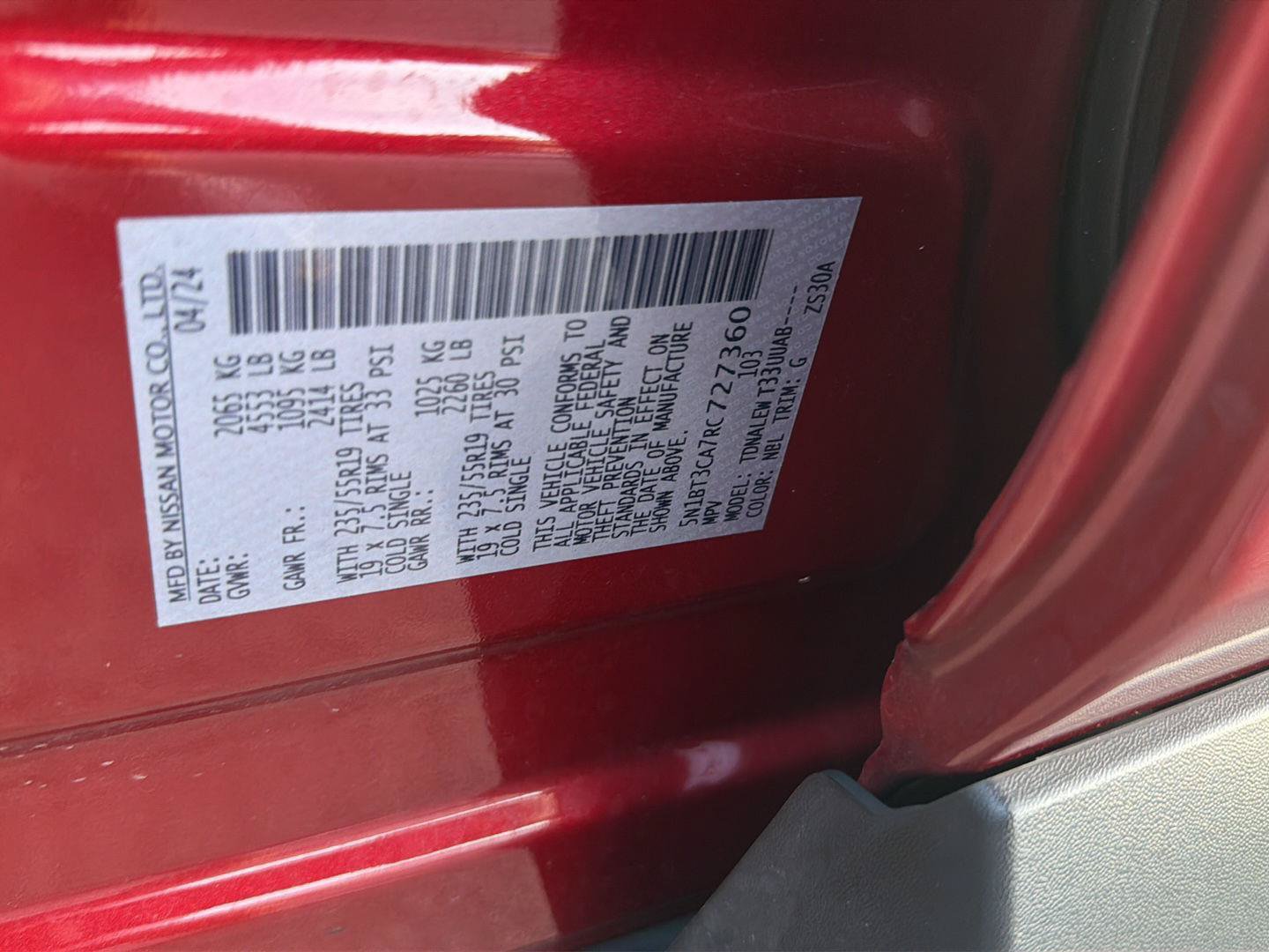 Used 2024 Nissan Rogue SL w/ SL Premium Package FWD image 44