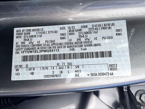 Used 2023 Ford F150 Lightning Lariat image 36