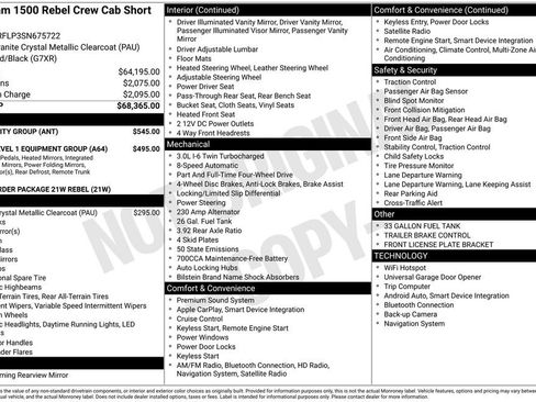 Used 2025 RAM 1500 Rebel w/ Bed Utility Group image 11