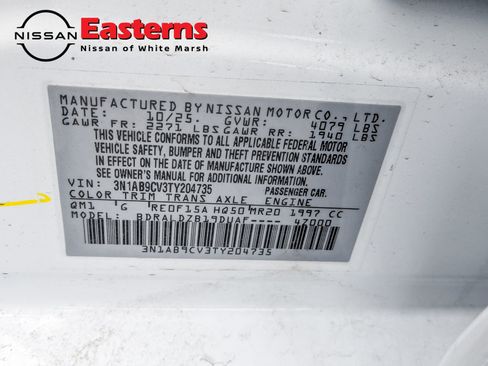 New 2026 Nissan Sentra SV w/ SV Convenience Package FWD image 30