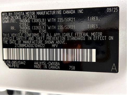 Certified 2025 Lexus RX 350h AWD/4WD image 27