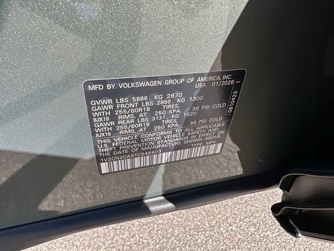 New 2026 Volkswagen Atlas Peak Edition AWD/4WD image 21