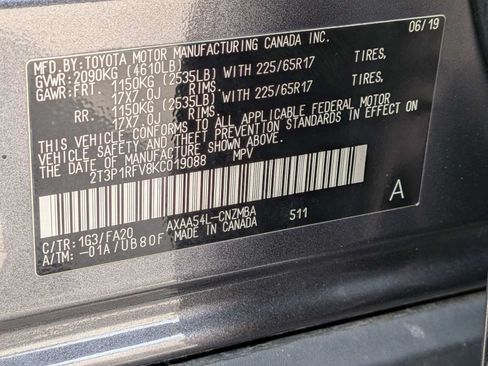 Used 2019 Toyota RAV4 XLE w/ Convenience Package AWD/4WD image 31