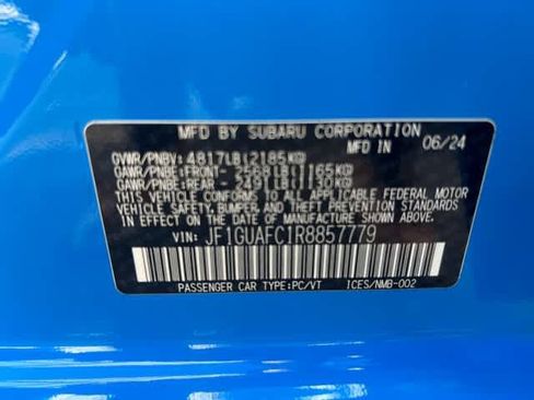 Certified 2024 Subaru Impreza 2.0i Sport image 15