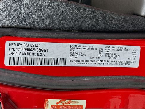 Used 2021 Dodge Durango GT w/ Blacktop Package RWD image 12