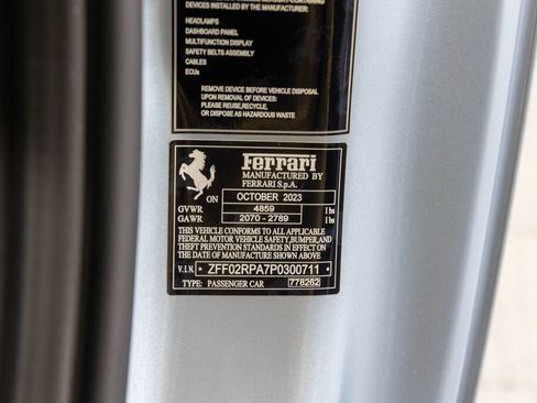 Certified 2023 Ferrari Portofino M RWD image 81