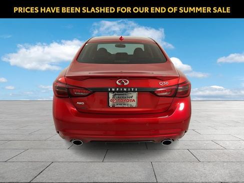 Used 2022 INFINITI Q50 Luxe w/ Cargo Package AWD/4WD image 7