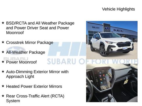 New 2026 Subaru Crosstrek 2.0i Premium AWD/4WD image 5