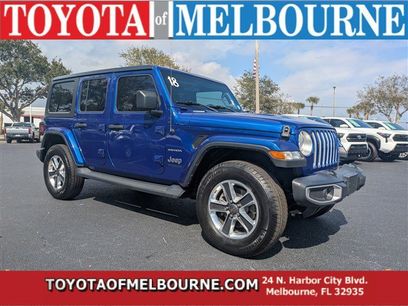 Used 2018 Jeep Wrangler Unlimited Sahara w/ Cold Weather Group