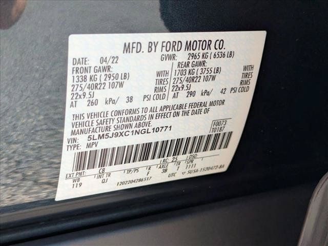 Used 2022 Lincoln Aviator Black Label w/ Dynamic Handling Package AWD/4WD image 27