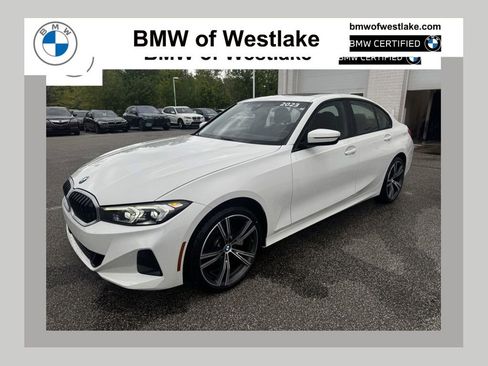 Certified 2023 BMW 330i xDrive Sedan w/ Premium Package AWD/4WD image 1