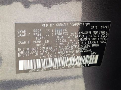 Used 2022 Subaru Outback Onyx Edition XT image 25