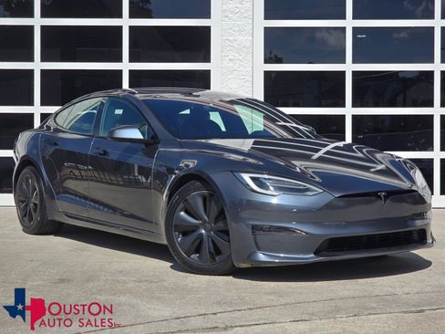 Used 2021 Tesla Model S Plaid AWD/4WD image 1