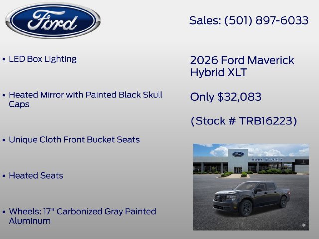 New 2026 Ford Maverick XLT w/ XLT Luxury Package FWD image 18