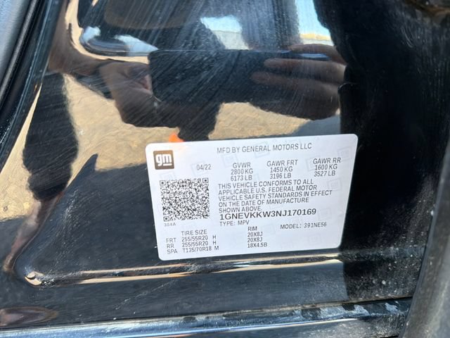 Used 2022 Chevrolet Traverse Premier w/ LPO, Floor Liner Package AWD/4WD image 15