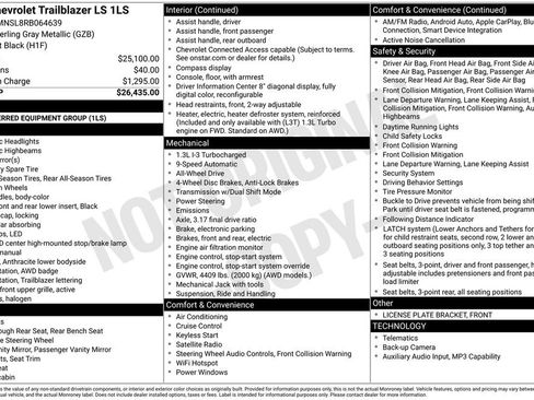 Used 2024 Chevrolet TrailBlazer LS image 3