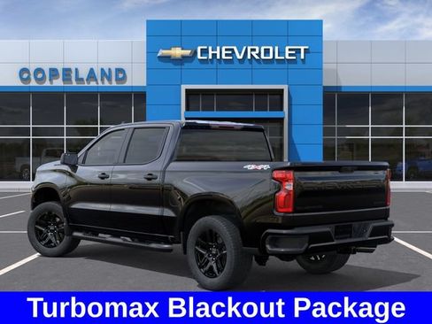 New 2026 Chevrolet Silverado 1500 Custom w/ Turbomax Blackout Package AWD/4WD image 4