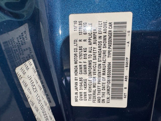 Used 2011 Honda CR-Z EX image 21