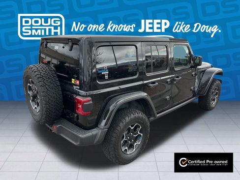 Used 2023 Jeep Wrangler Unlimited Rubicon 4xe w/ Cold Weather Group image 6