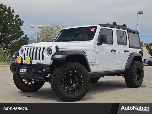 Used 2018 Jeep Wrangler Unlimited Sport AWD/4WD image 1