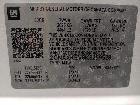 Used 2019 Chevrolet Equinox LT image 33