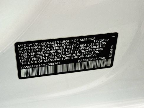 Used 2021 Volkswagen Passat 2.0T R-Line FWD image 35