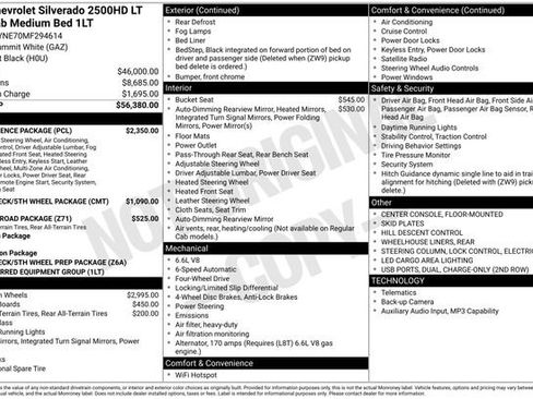 Used 2021 Chevrolet Silverado 2500 LT w/ Convenience Package AWD/4WD image 33