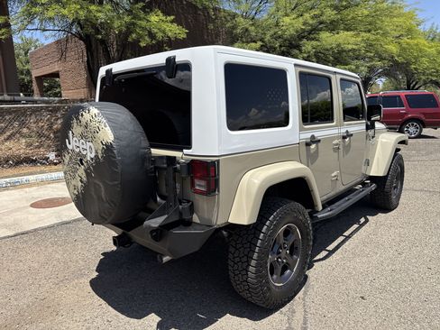 Used 2017 Jeep Wrangler Unlimited Sahara w/ Quick Order Package 24E Chief AWD/4WD image 7