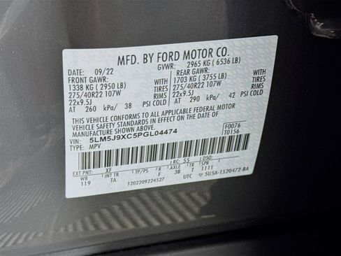 Used 2023 Lincoln Aviator Black Label w/ Dynamic Handling Package image 36