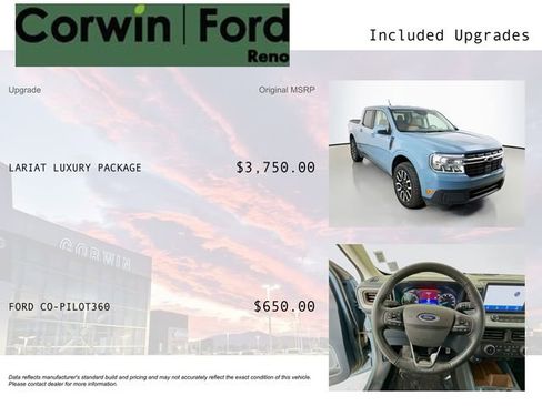 Used 2022 Ford Maverick Lariat w/ Lariat Luxury Package image 3