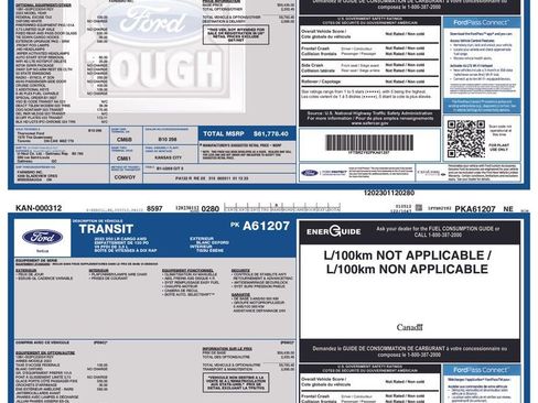 Used 2023 Ford Transit 250 Low Roof AWD w/ Exterior Upgrade Package image 2