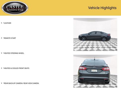 Used 2015 Ford Fusion Titanium image 3