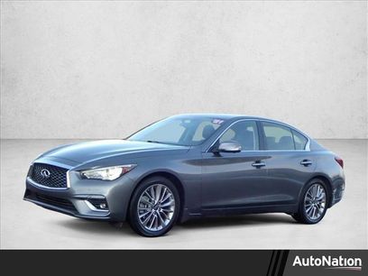 Used 2021 INFINITI Q50 Luxe w/ Cargo Package