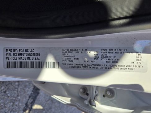 Used 2022 RAM 1500 Laramie AWD/4WD image 31