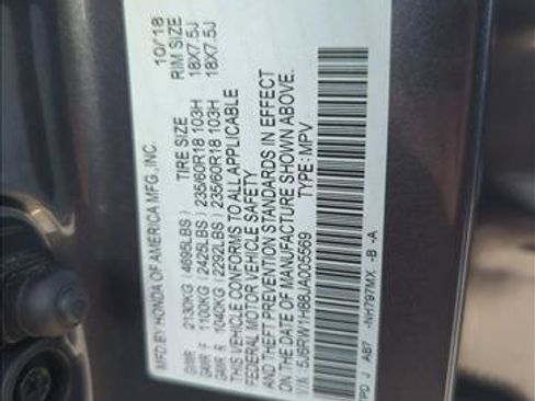 Used 2018 Honda CR-V EX-L image 27