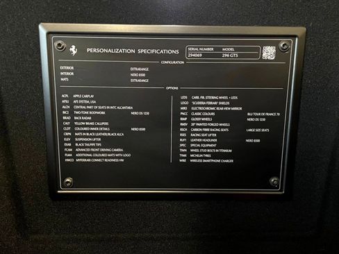 Certified 2023 Ferrari 296 GTS image 71