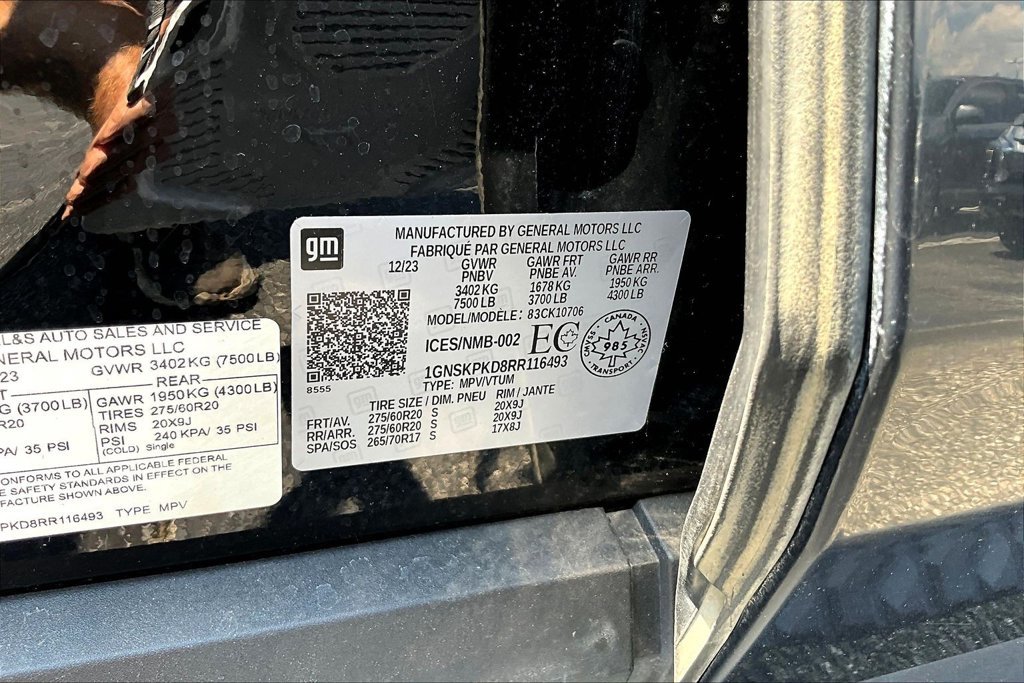 Used 2024 Chevrolet Tahoe Z71 AWD/4WD image 21