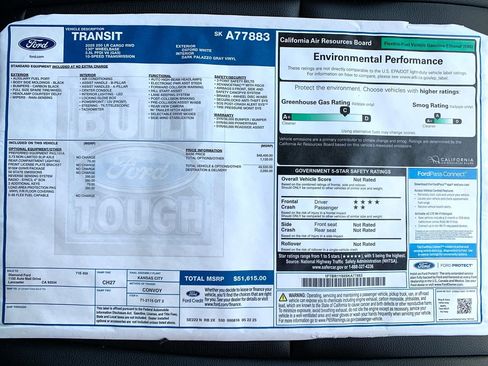 New 2025 Ford Transit 250 Low Roof w/ Load Area Protection Package image 14