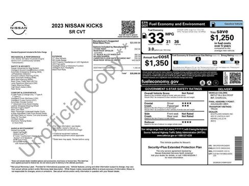 Used 2023 Nissan Kicks SR image 52