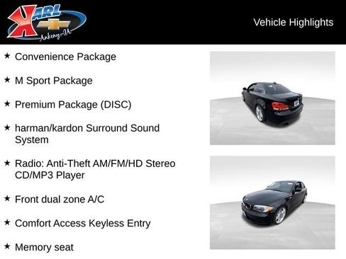 Used 2012 BMW 135i Coupe RWD image 2