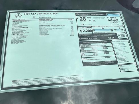 New 2026 Mercedes-Benz GLA 250 4MATIC image 13