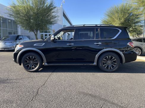 Used 2018 Nissan Armada Platinum w/ Captain Seat Package image 2