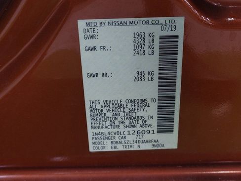 Used 2020 Nissan Altima 2.5 SR w/ Premium Package image 33