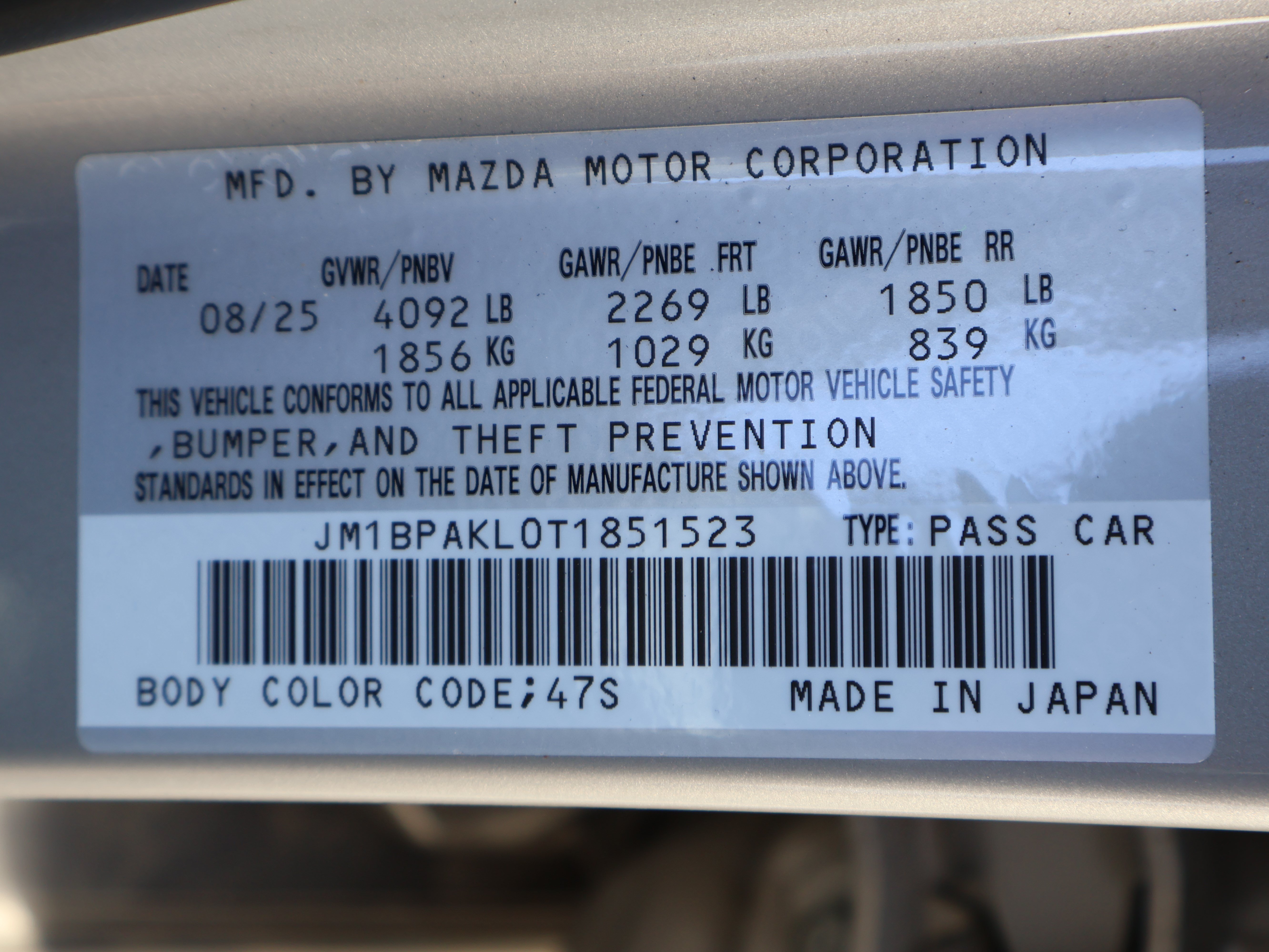 Certified 2026 MAZDA MAZDA3 s Sport FWD image 34
