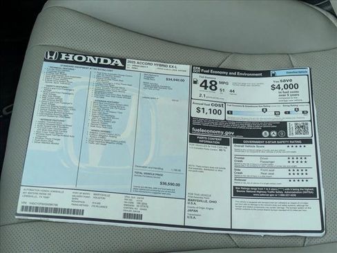 New 2025 Honda Accord EX-L image 18