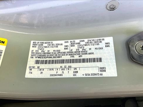 Used 2022 Ford Bronco Outer Banks w/ Sasquatch Package AWD/4WD image 46
