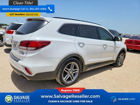 Used 2017 Hyundai Santa Fe Limited FWD image 4